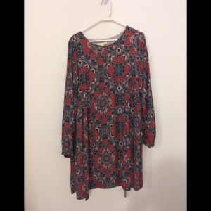 Anthropologie Boho Dress sz XL
